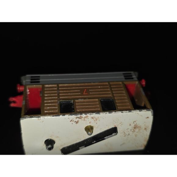 TOBY #7 the TRAM Engine Train Thomas & Friends ERTL Diecast Metal 1989 Vintage - Picture 6 of 7